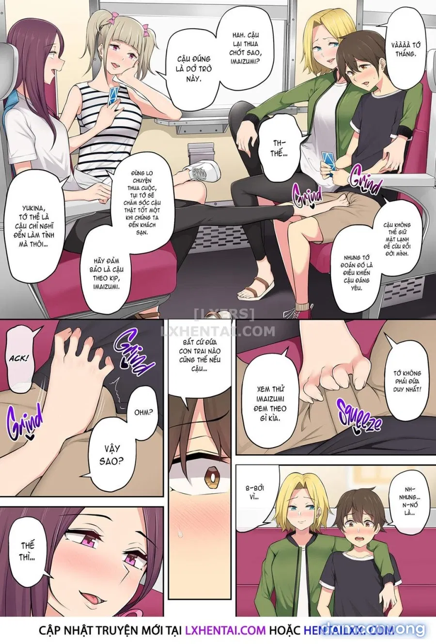 Imaizumi đưa cả bầy Gyaru về nhà mình 