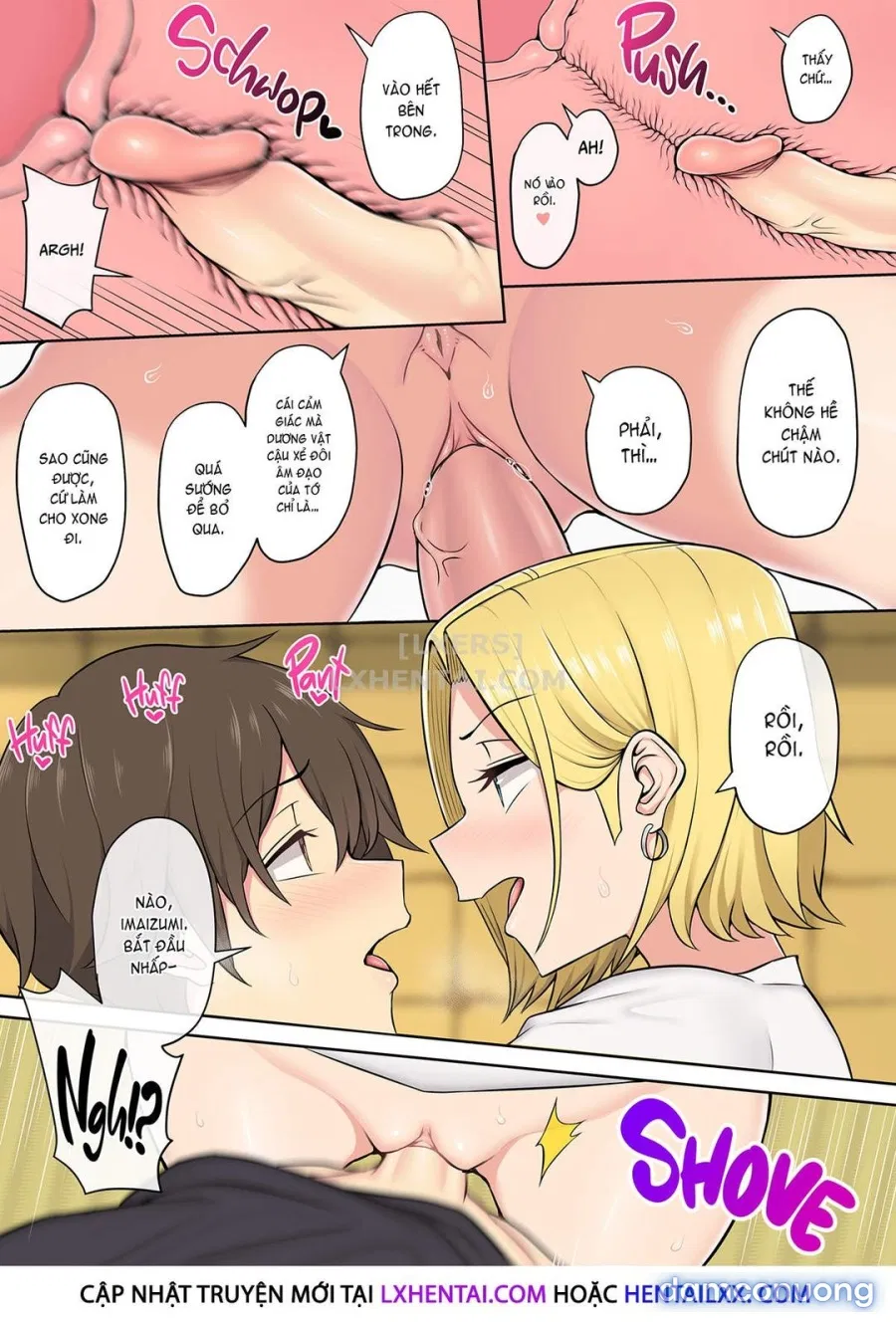 Imaizumi đưa cả bầy Gyaru về nhà mình 