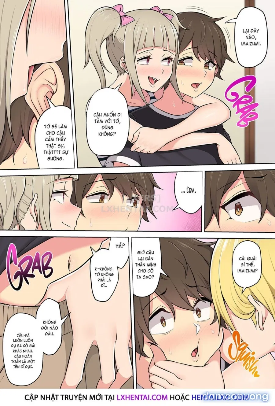 Imaizumi đưa cả bầy Gyaru về nhà mình 