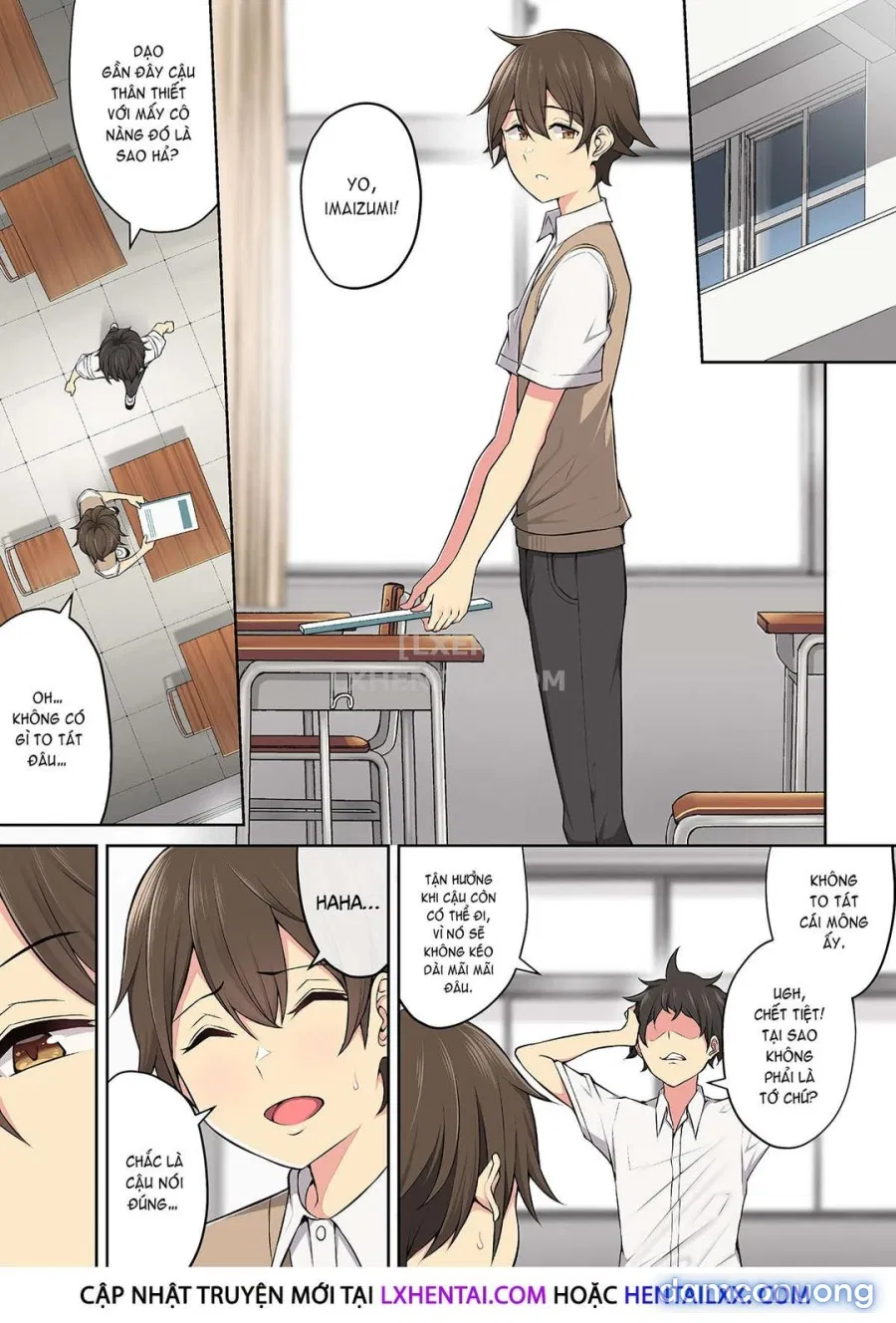 Imaizumi đưa cả bầy Gyaru về nhà mình 