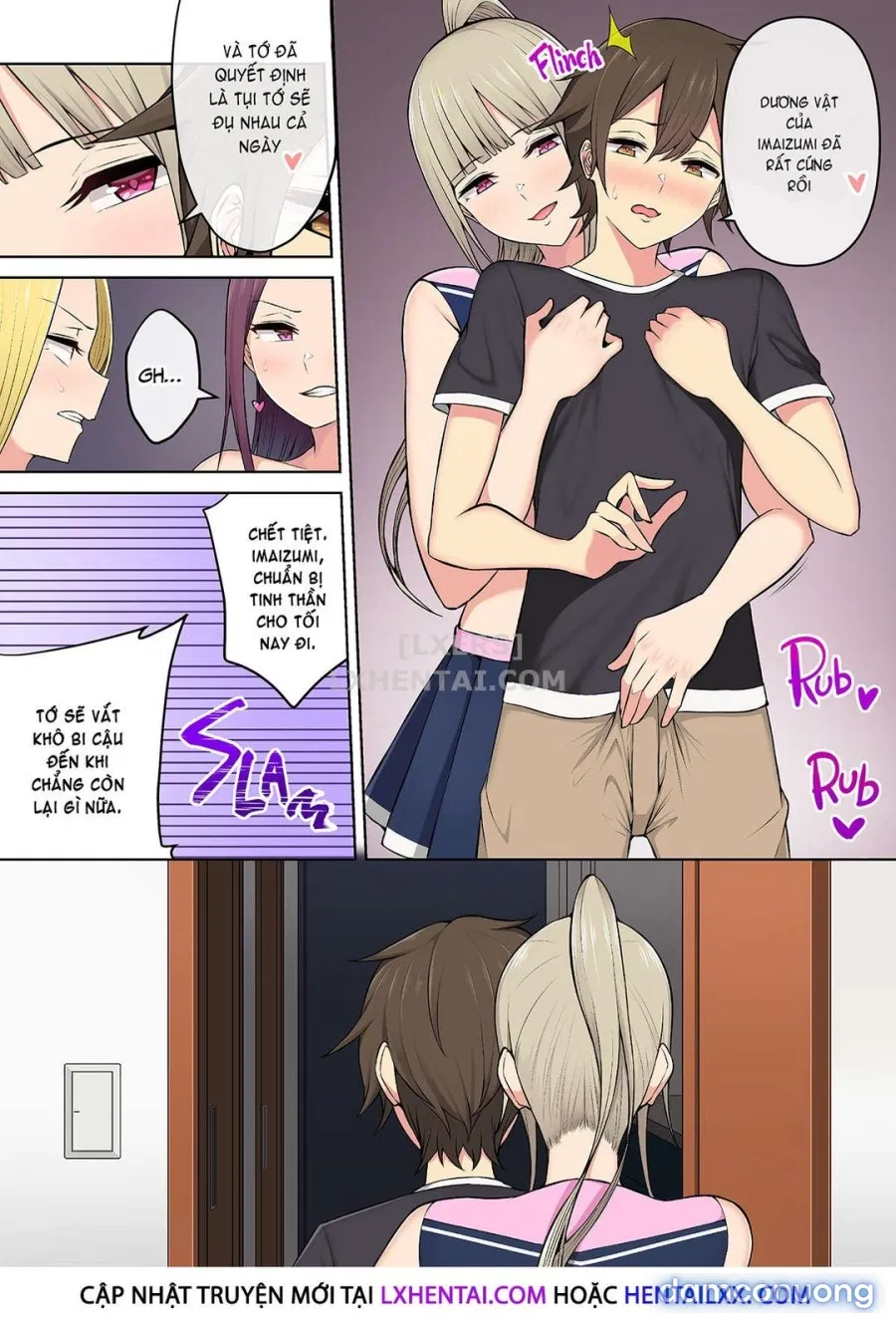 Imaizumi đưa cả bầy Gyaru về nhà mình 