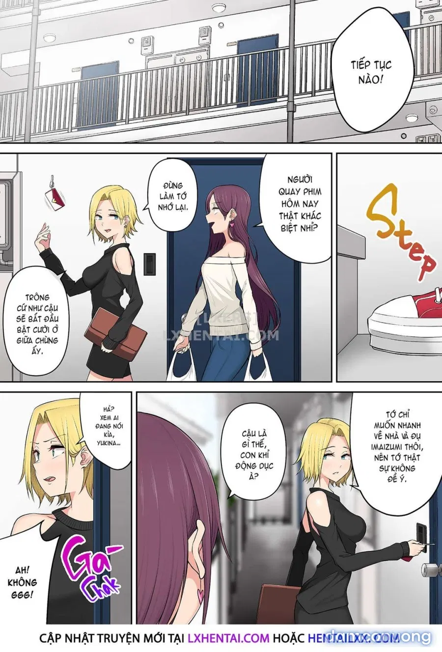 Imaizumi đưa cả bầy Gyaru về nhà mình 