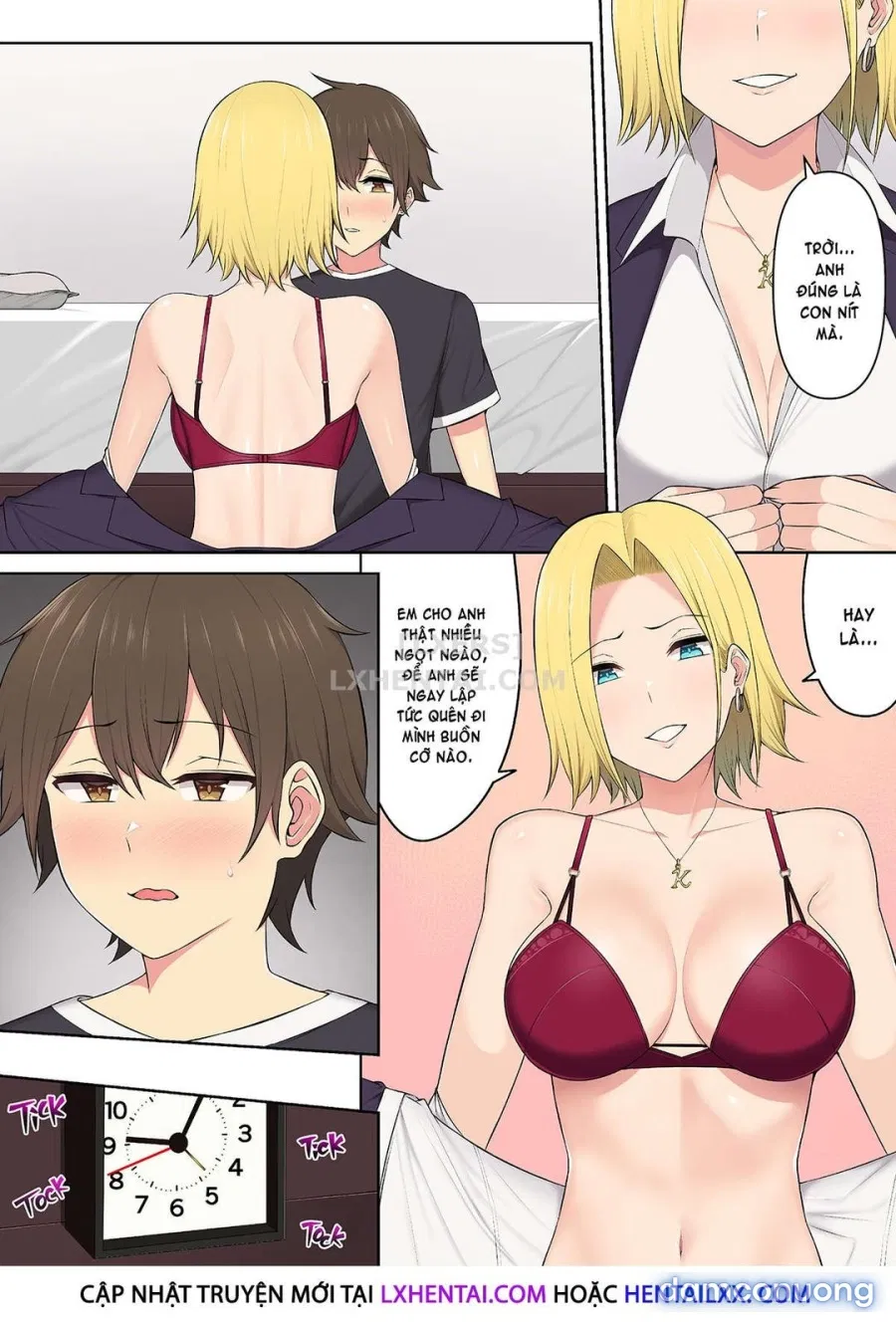 Imaizumi đưa cả bầy Gyaru về nhà mình 