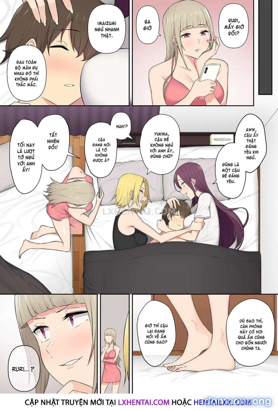 Imaizumi đưa cả bầy Gyaru về nhà mình 