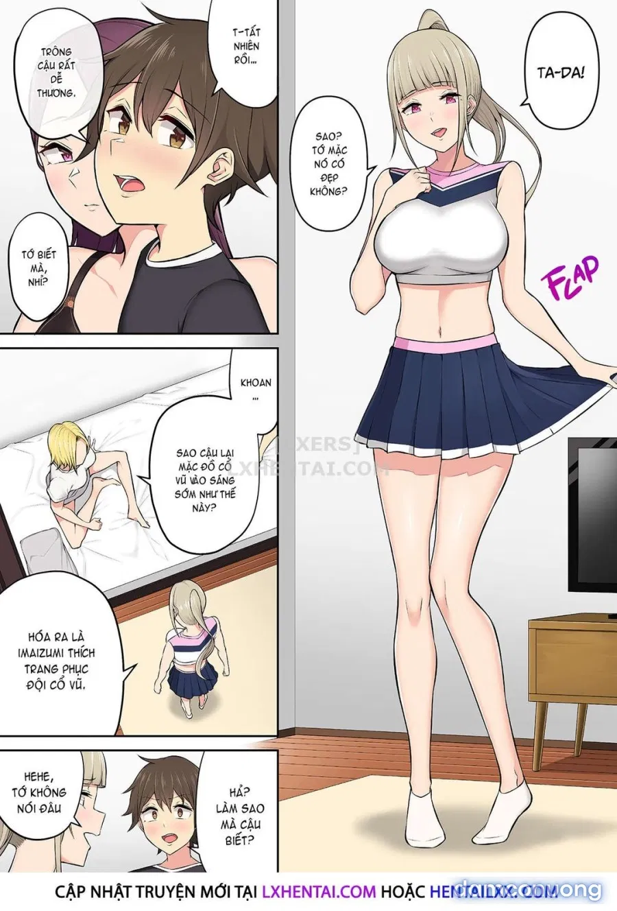 Imaizumi đưa cả bầy Gyaru về nhà mình 