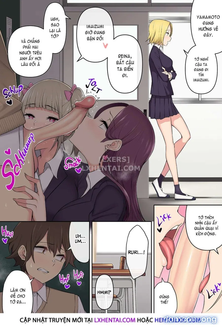 Imaizumi đưa cả bầy Gyaru về nhà mình 