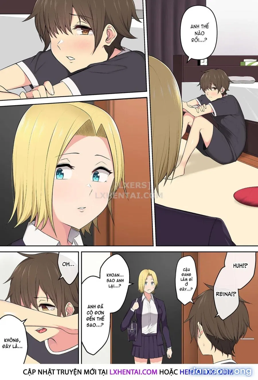 Imaizumi đưa cả bầy Gyaru về nhà mình 