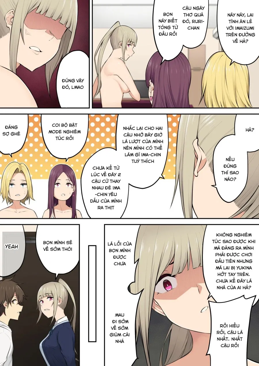Imaizumi đưa cả bầy Gyaru về nhà mình 