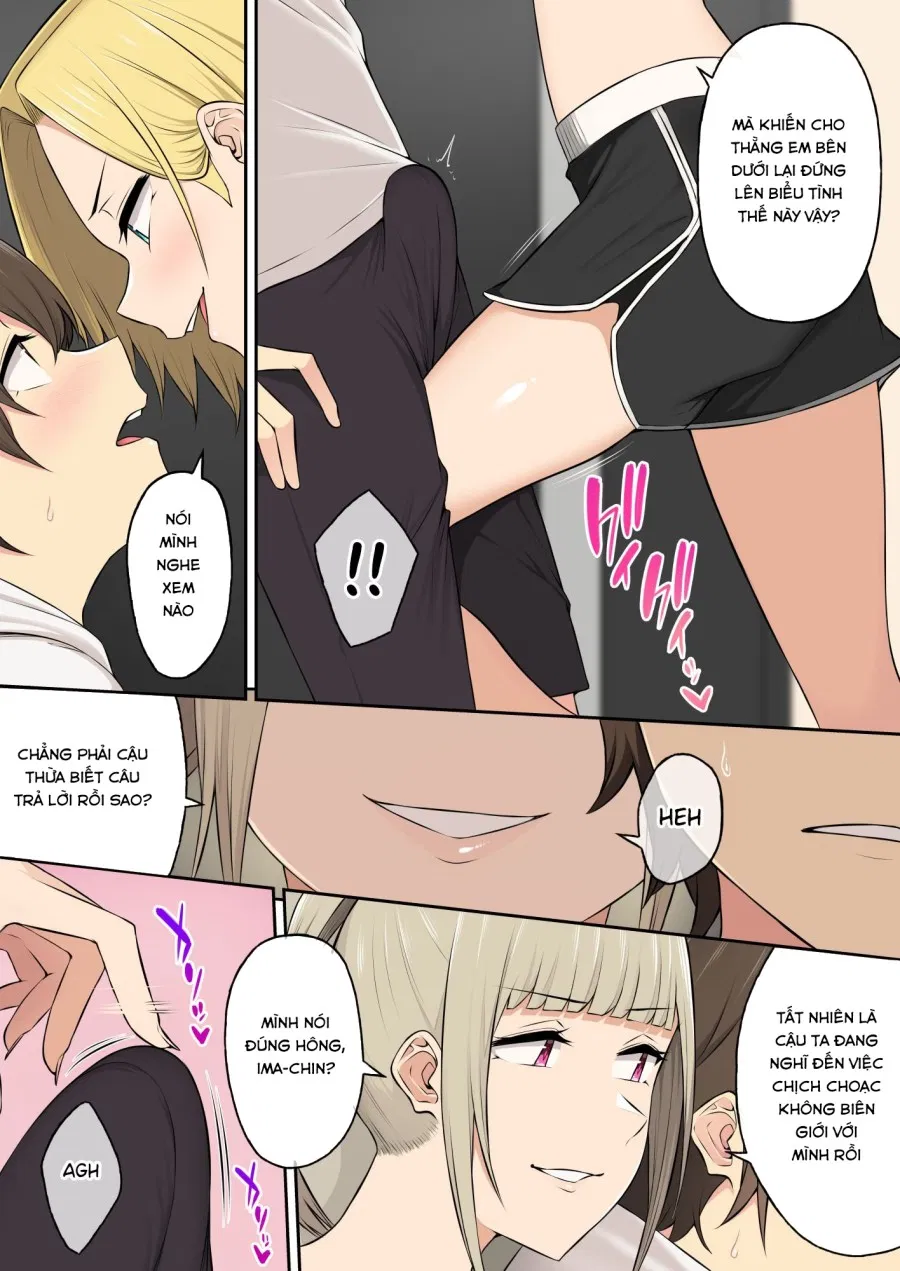 Imaizumi đưa cả bầy Gyaru về nhà mình 