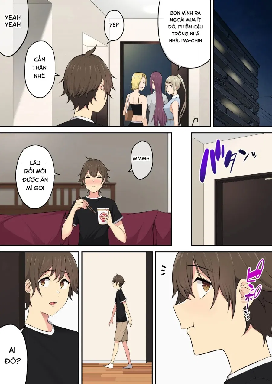 Imaizumi đưa cả bầy Gyaru về nhà mình 