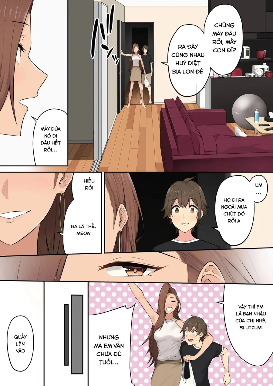 Imaizumi đưa cả bầy Gyaru về nhà mình 