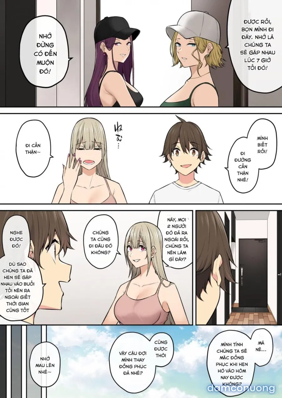 Imaizumi đưa cả bầy Gyaru về nhà mình 