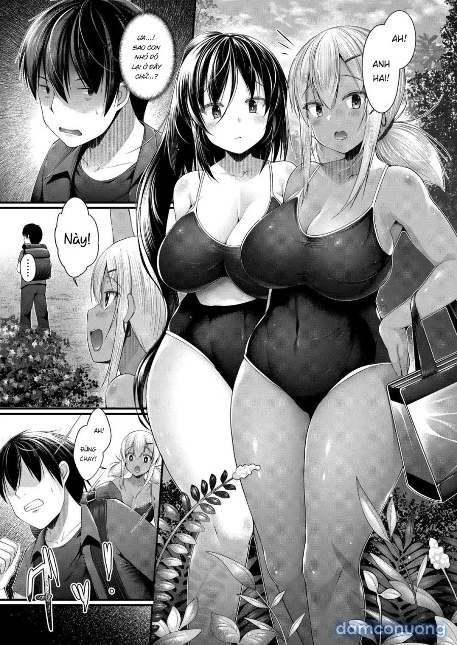 Hitori Camp o Shite itara Kuro Gal JK na Imouto to Imouto no Tomodachi ga Rannyuu shite kita Kekka 