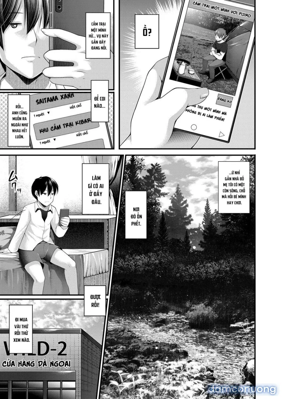 Hitori Camp o Shite itara Kuro Gal JK na Imouto to Imouto no Tomodachi ga Rannyuu shite kita Kekka 
