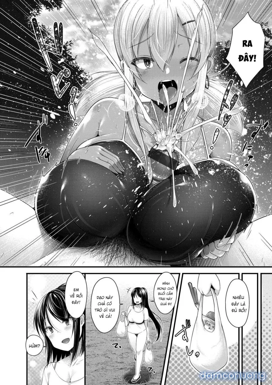 Hitori Camp o Shite itara Kuro Gal JK na Imouto to Imouto no Tomodachi ga Rannyuu shite kita Kekka 
