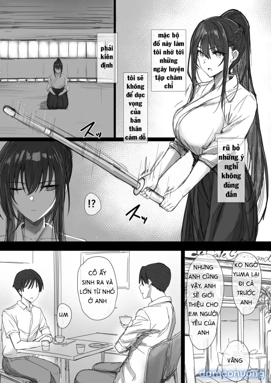 Ki ga Tsuyoi Seiso na Hitozuma Reijou ga Netorareru made no Ichibu Shijuu 