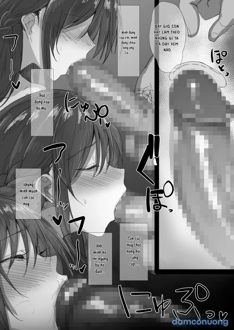 Ki ga Tsuyoi Seiso na Hitozuma Reijou ga Netorareru made no Ichibu Shijuu 