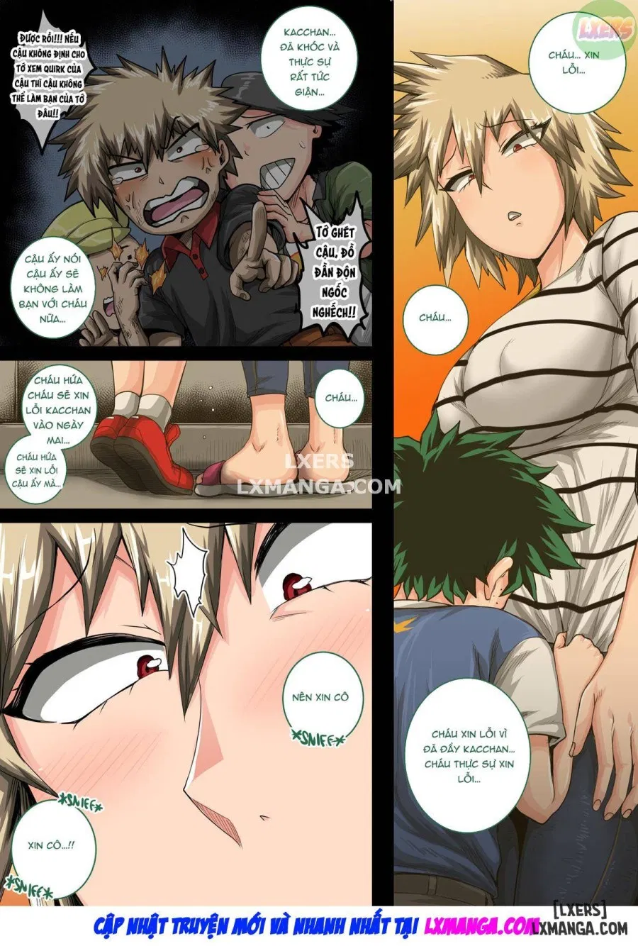 Summer Vacation With Bakugo's Mom Part Three Chapter Two 