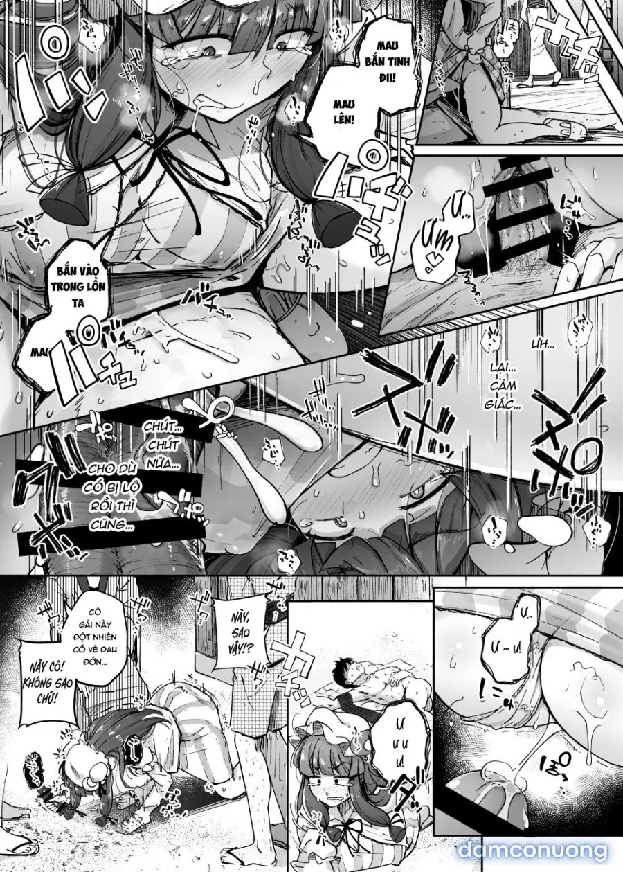 Ana to Muttsuri Dosukebe Daitoshokan 4 