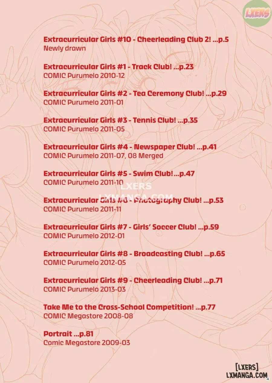 Extracurricular Girls Collection 