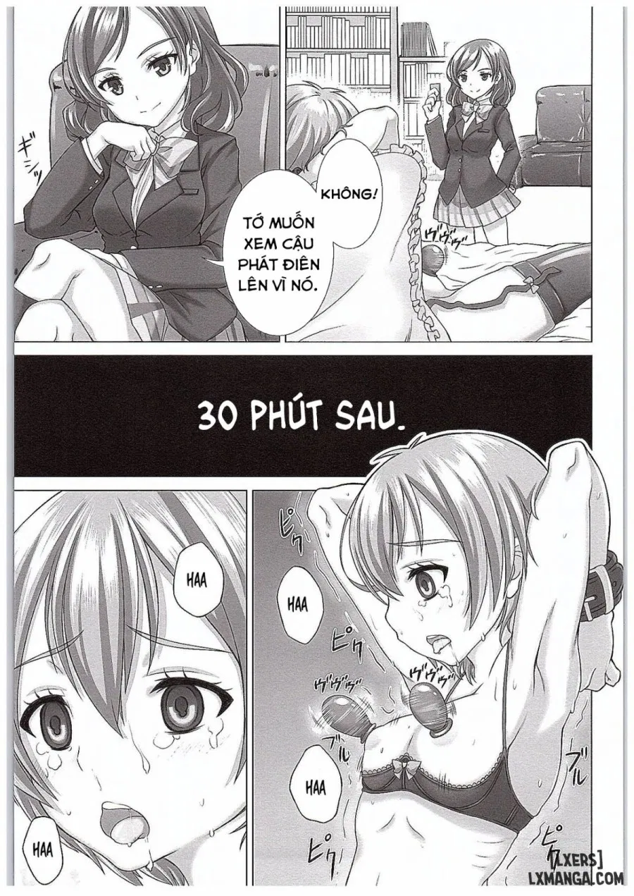 Playing with Rin-chan 