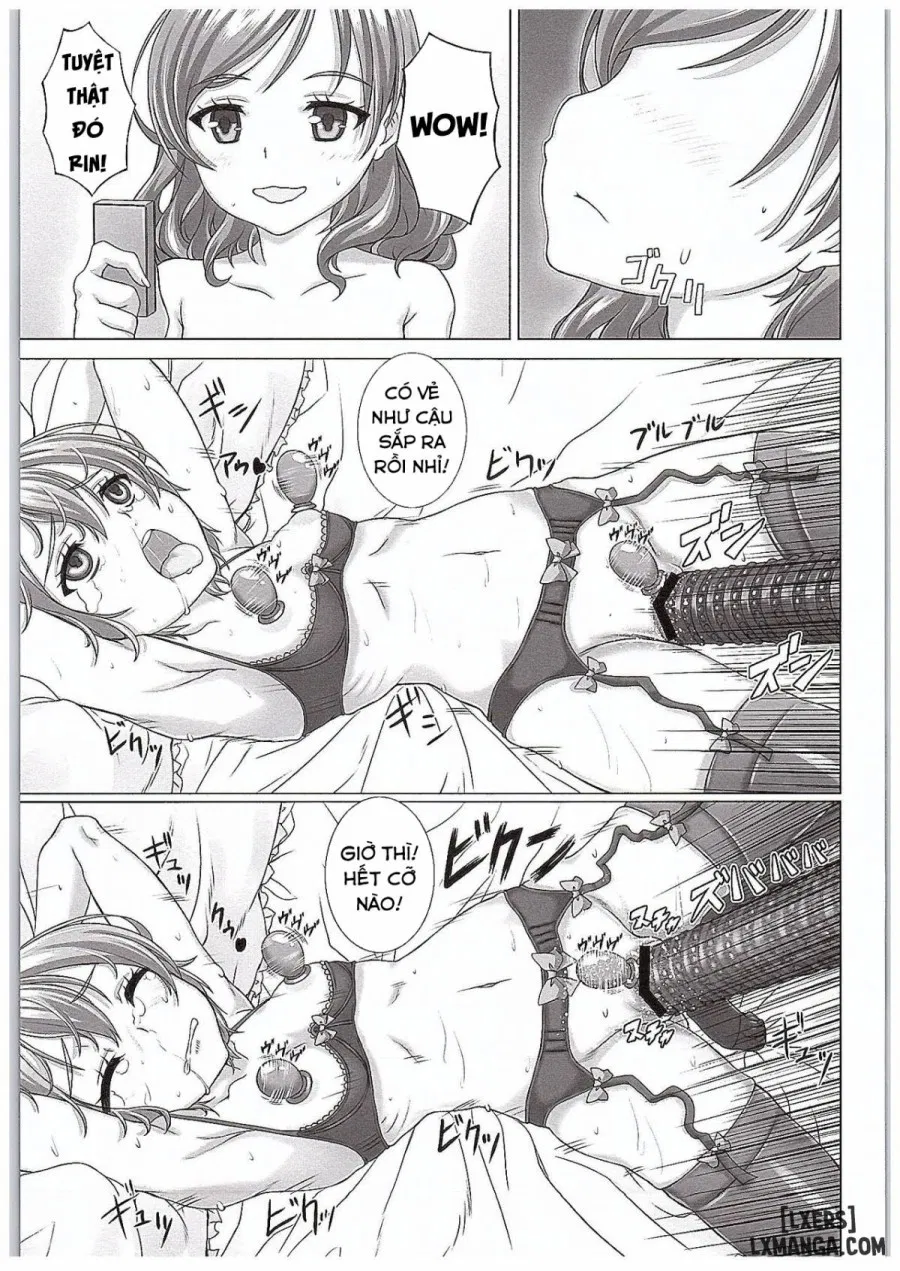 Playing with Rin-chan 