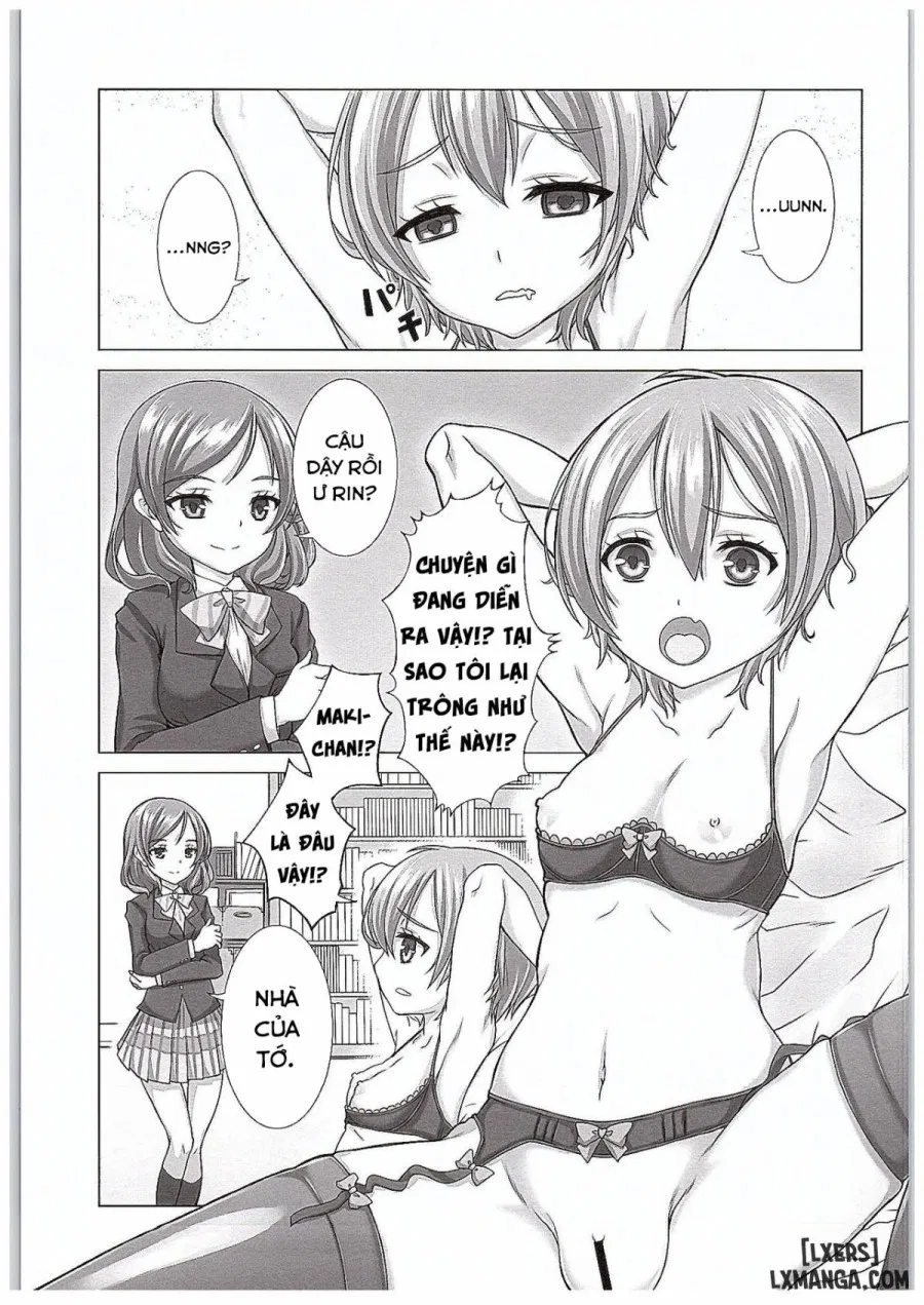 Playing with Rin-chan 