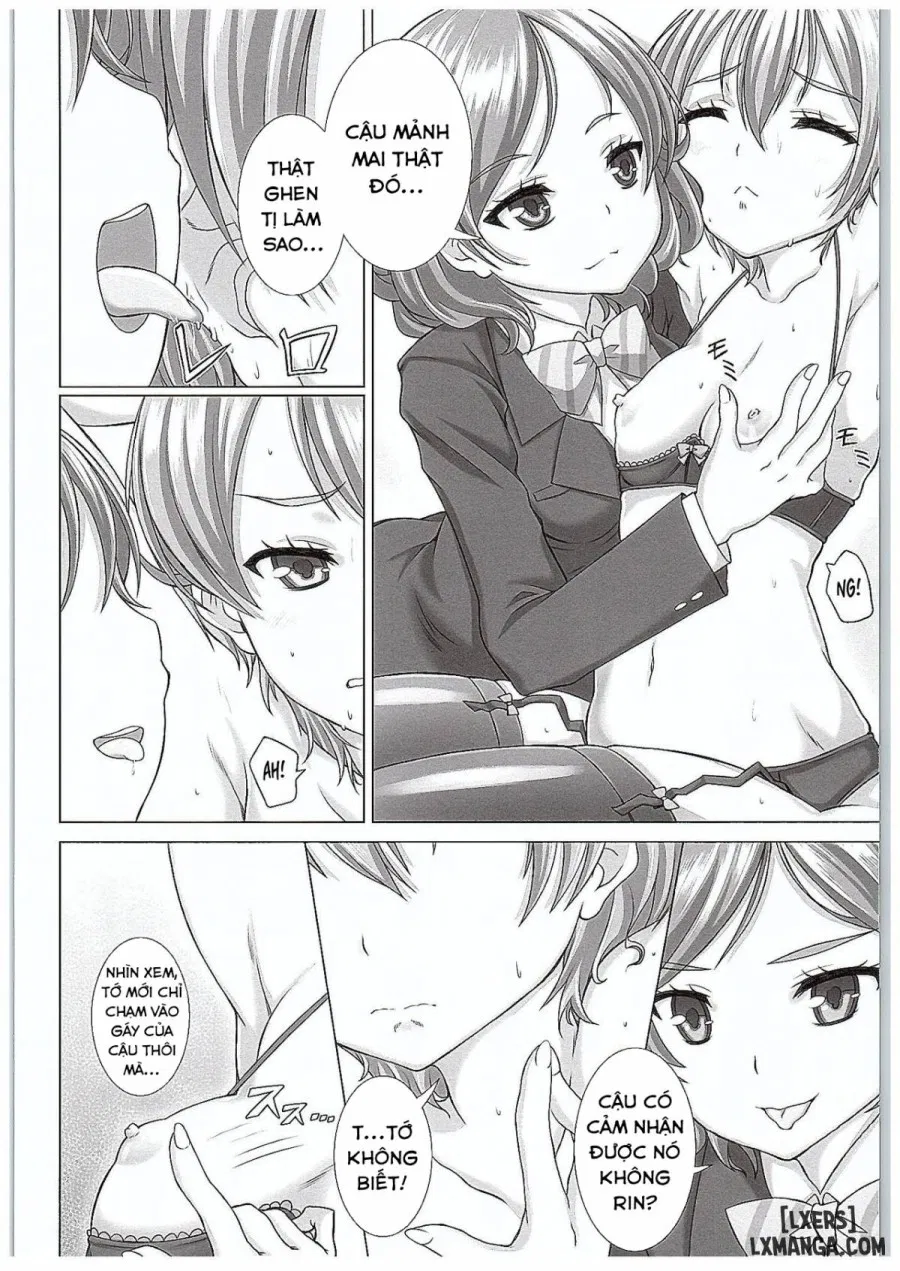 Playing with Rin-chan 