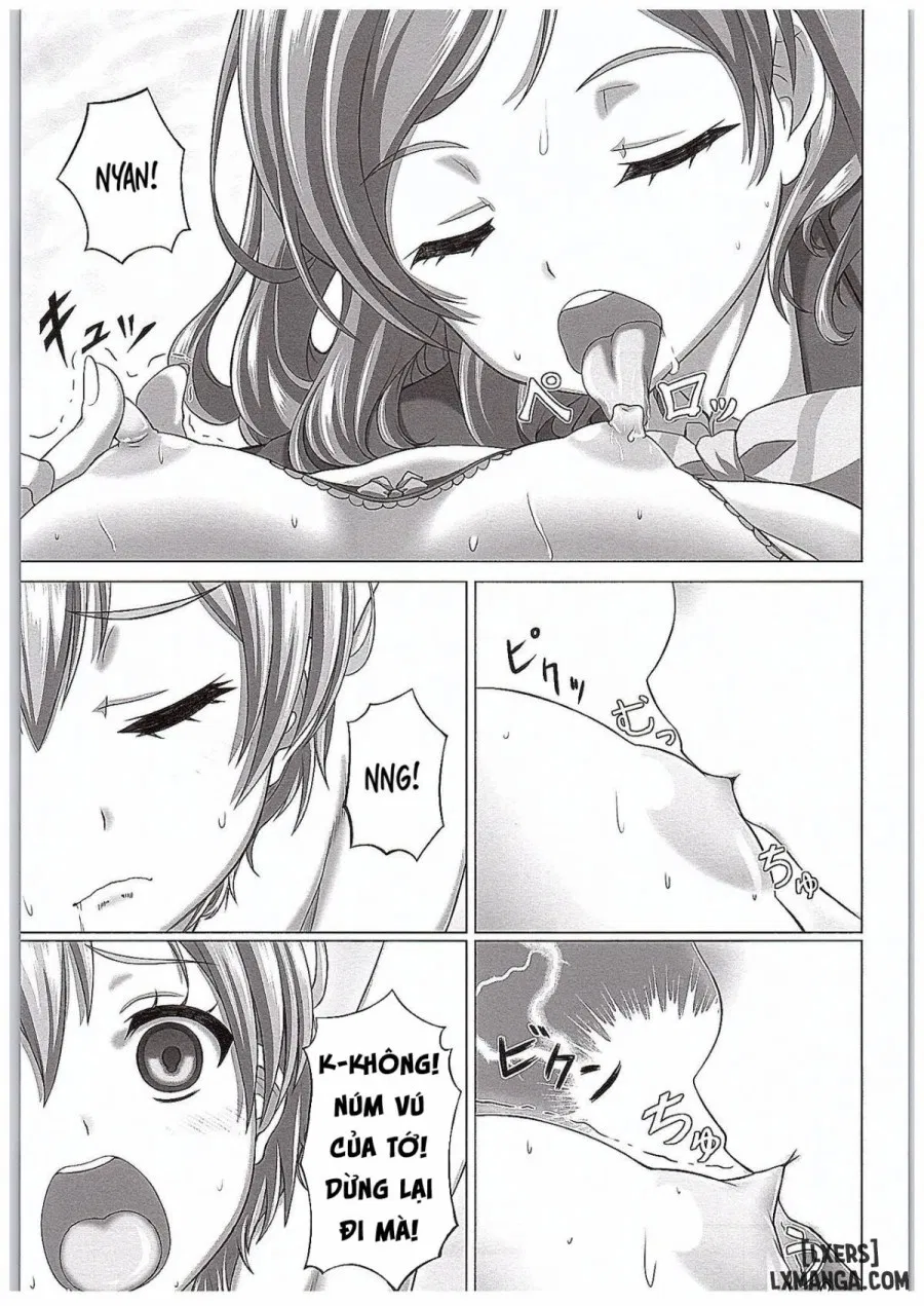 Playing with Rin-chan 