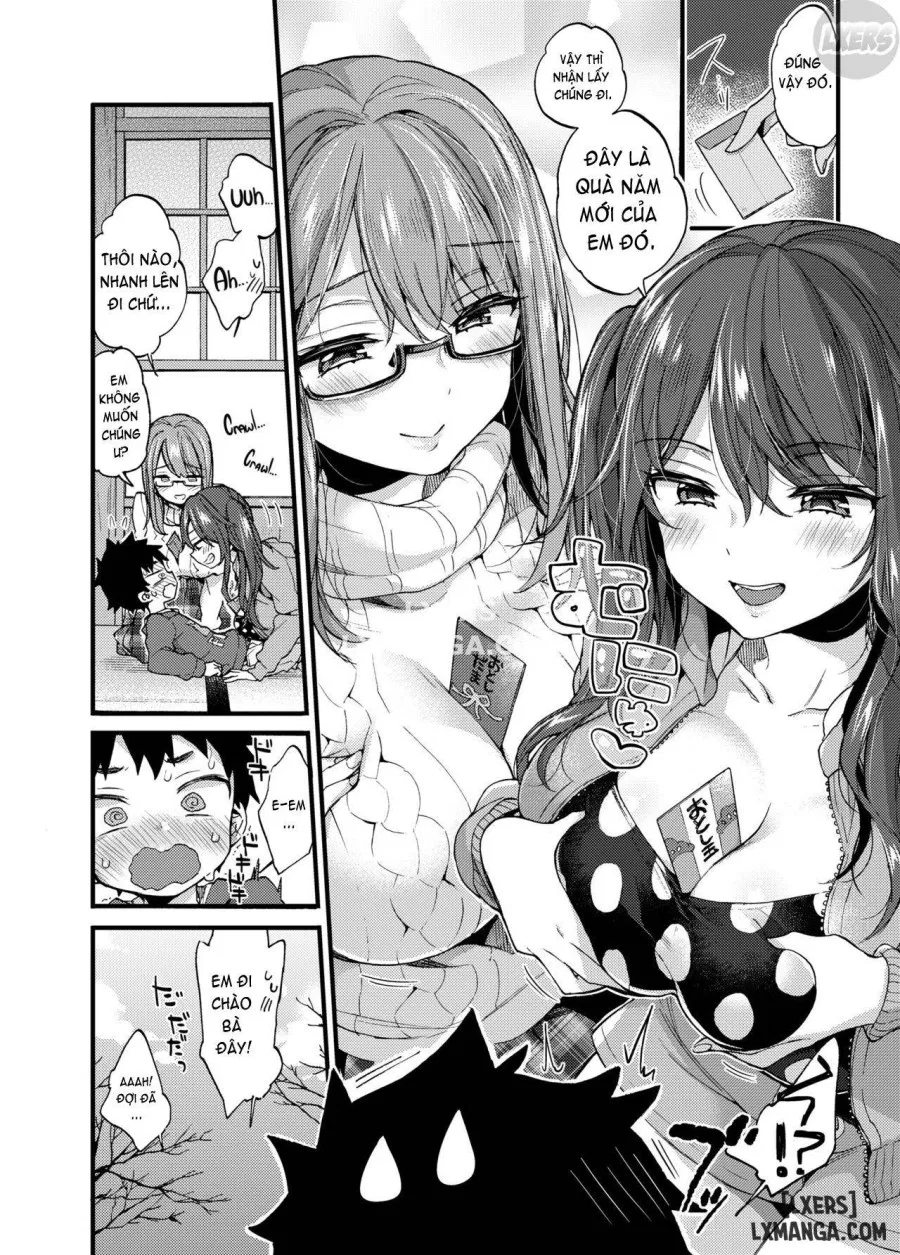 Fuyuyasumi wa Itoko no Onee-chan ni Asonde moraimashita 
