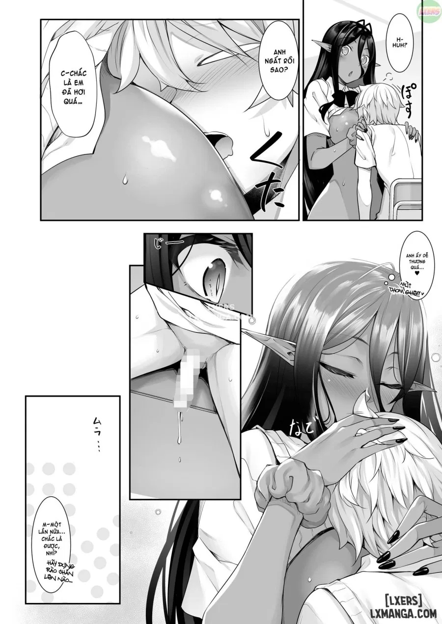Chotto dake Ai ga Omoi Dark Elf ga Isekai kara Oikakete Kita 