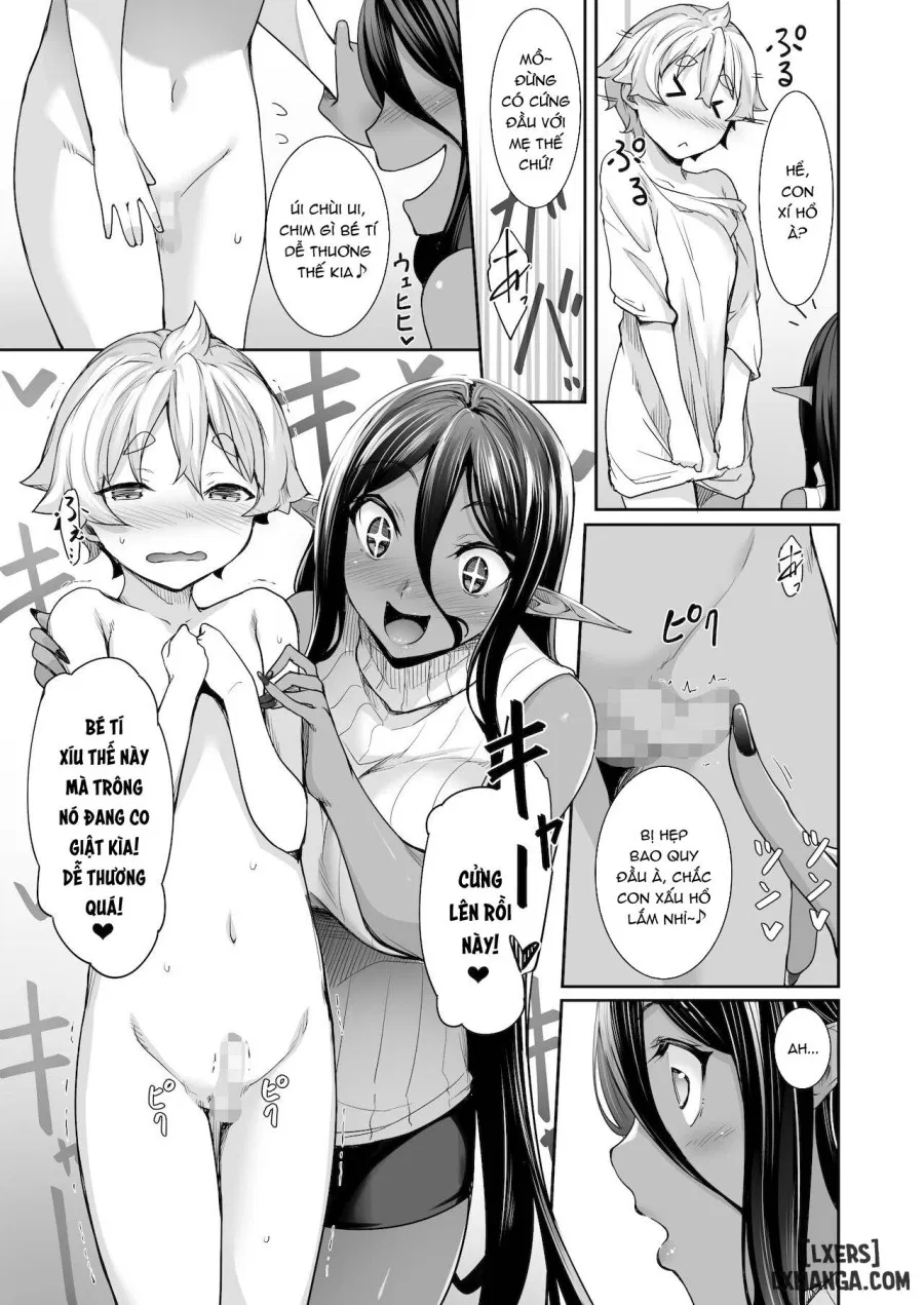 Chotto dake Ai ga Omoi Dark Elf ga Isekai kara Oikakete Kita 