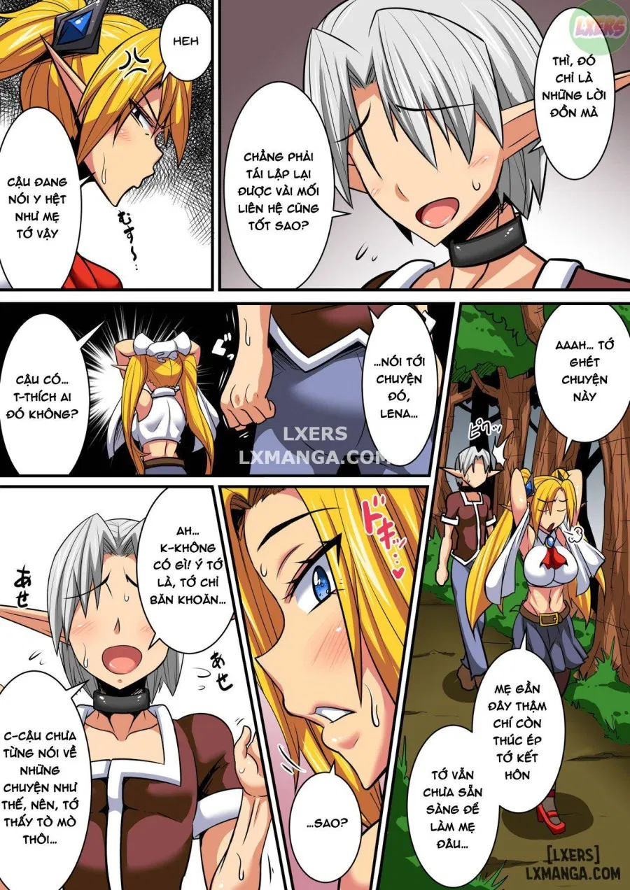 Elf Oyako to Pakopako Ibunka Kouryuu! ~Lena Hen 