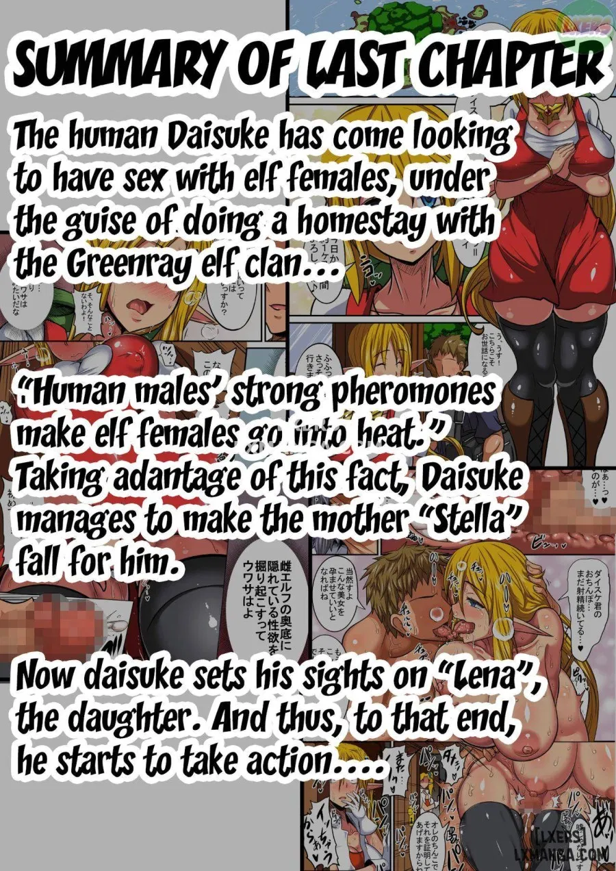 Elf Oyako to Pakopako Ibunka Kouryuu! ~Lena Hen 