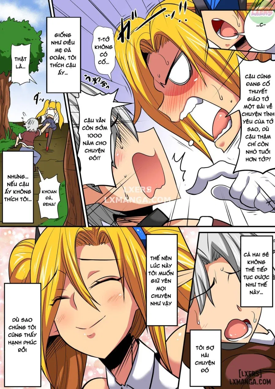 Elf Oyako to Pakopako Ibunka Kouryuu! ~Lena Hen 