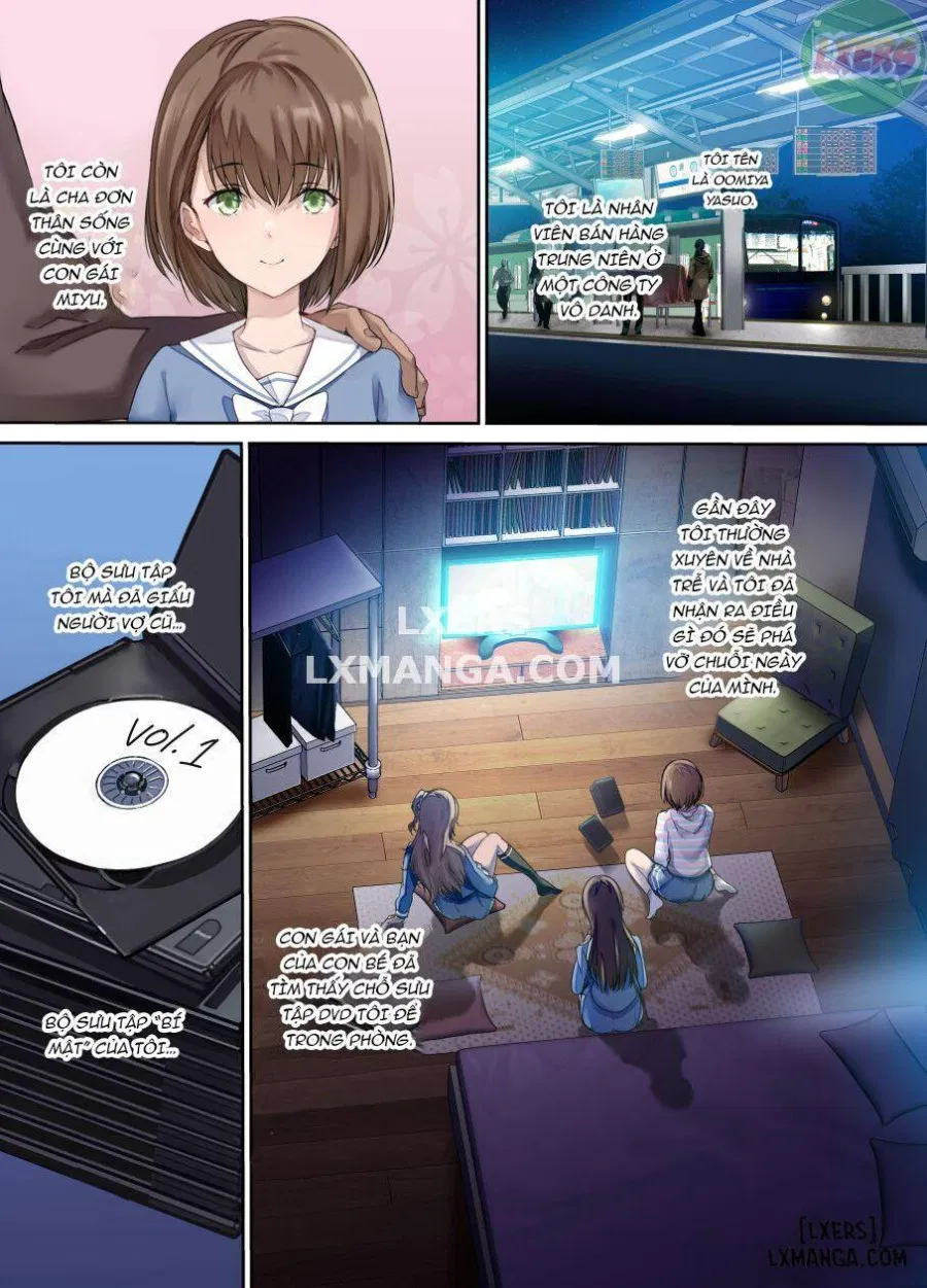Daddy's bedroom is a hangout for his daughter's friends 