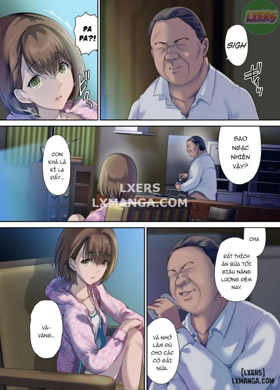 Daddy's bedroom is a hangout for his daughter's friends 