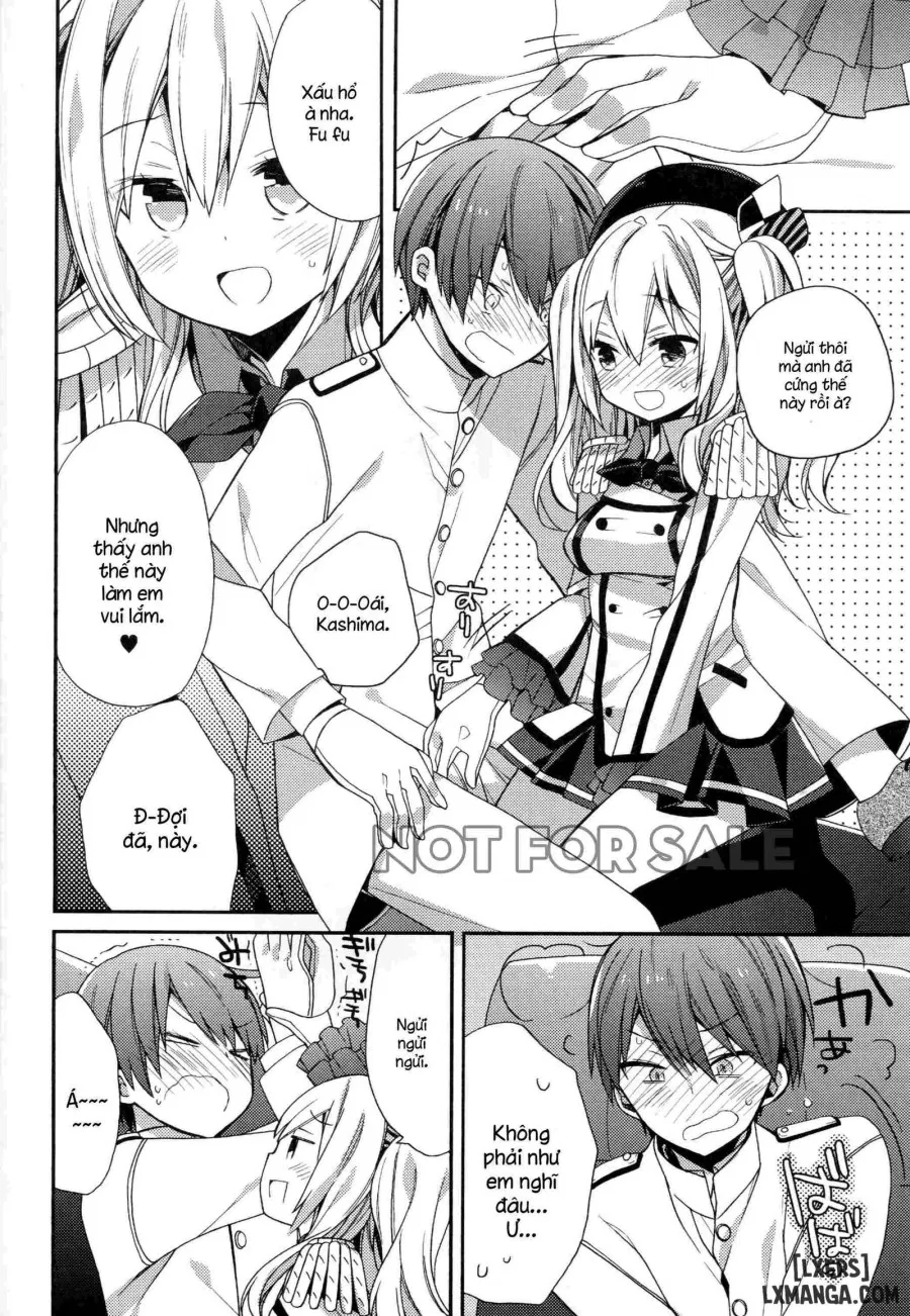 There's Something Weird With Kashima's War Training 