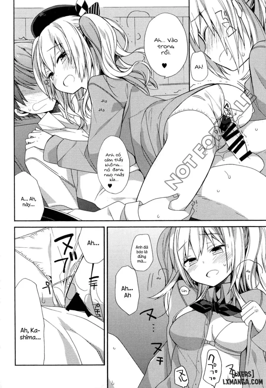 There's Something Weird With Kashima's War Training 