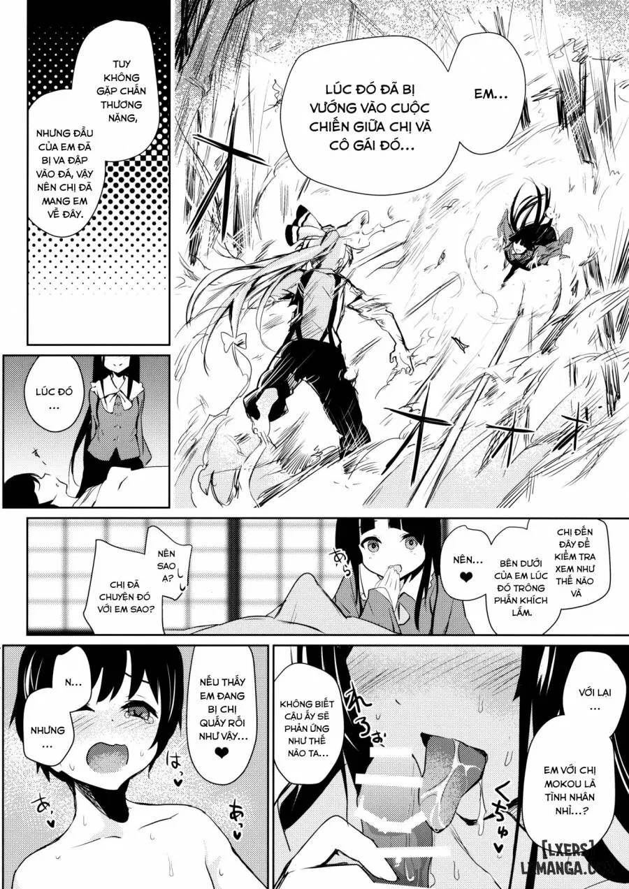 Mokou Onee-chan-tachi to Shota ga Ecchi Suru Hon 