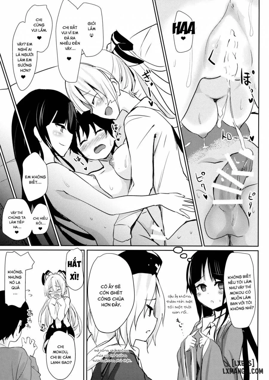 Mokou Onee-chan-tachi to Shota ga Ecchi Suru Hon 