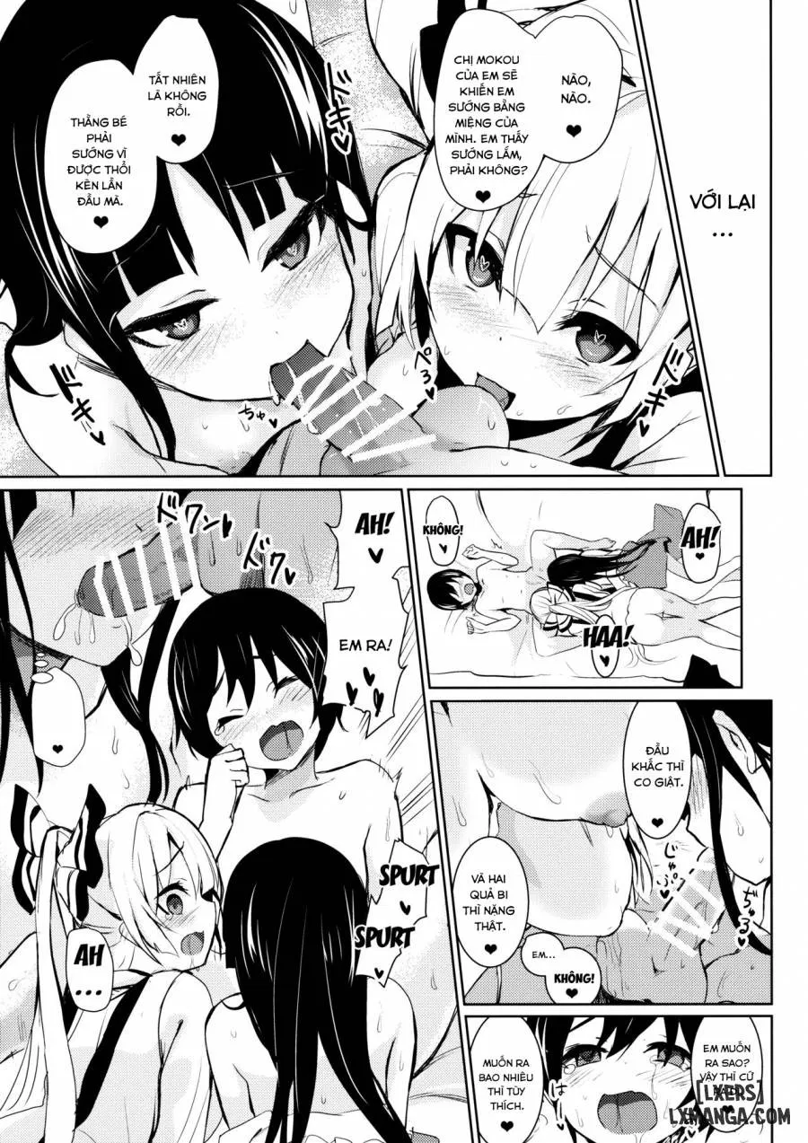 Mokou Onee-chan-tachi to Shota ga Ecchi Suru Hon 