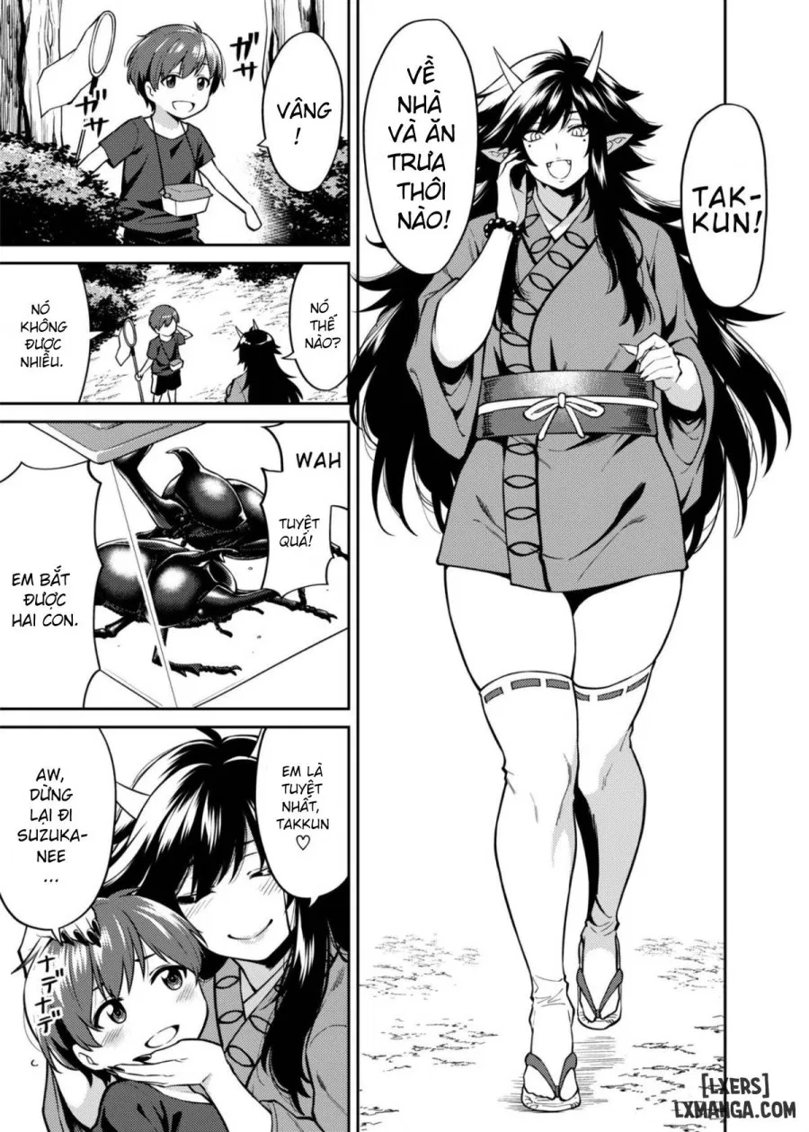 Takkun and the Fox Onee-san 