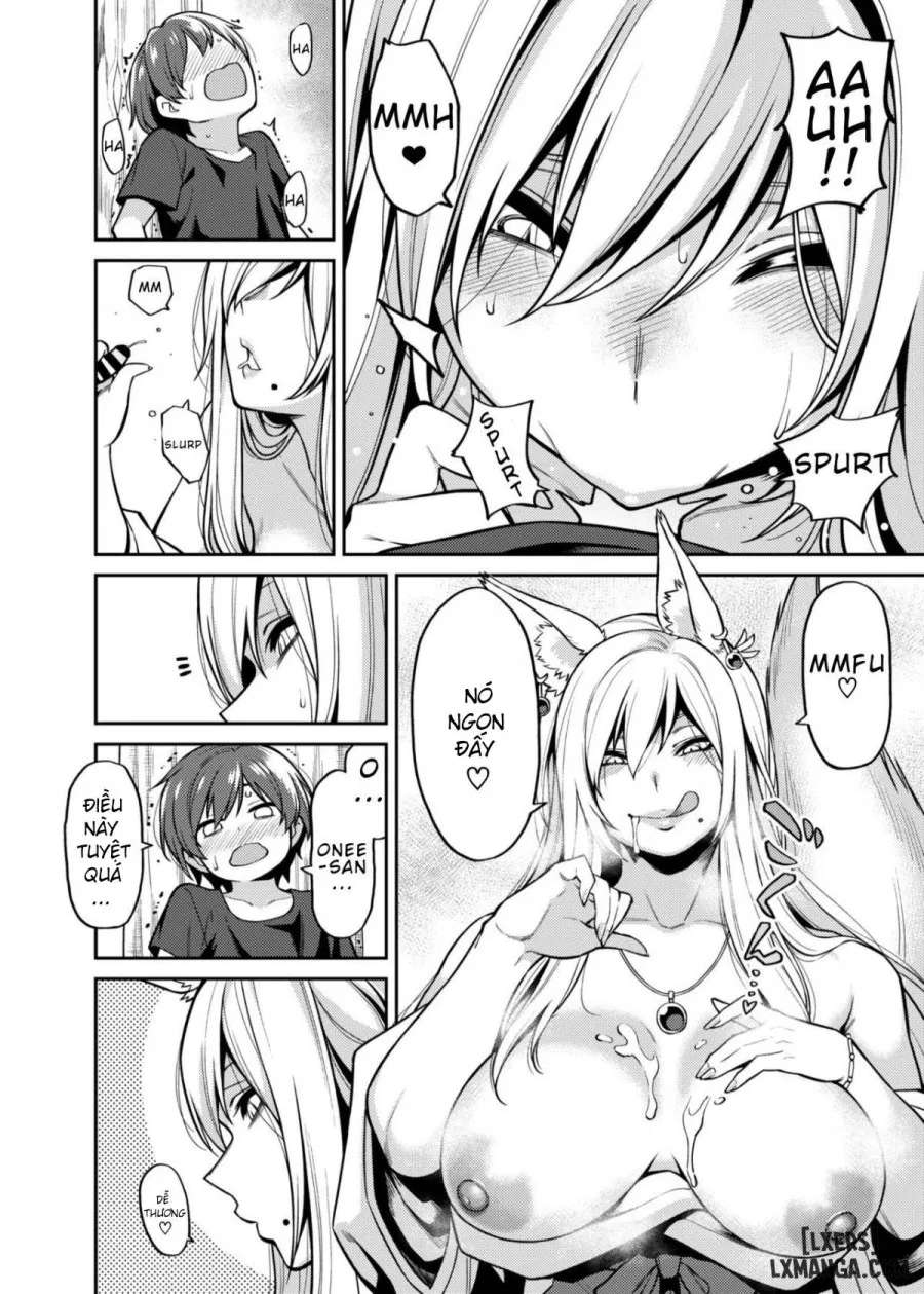 Takkun and the Fox Onee-san 