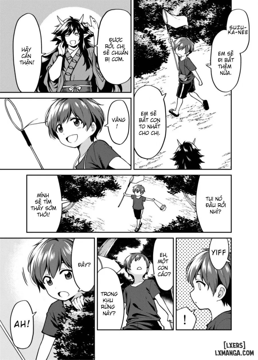 Takkun and the Fox Onee-san 