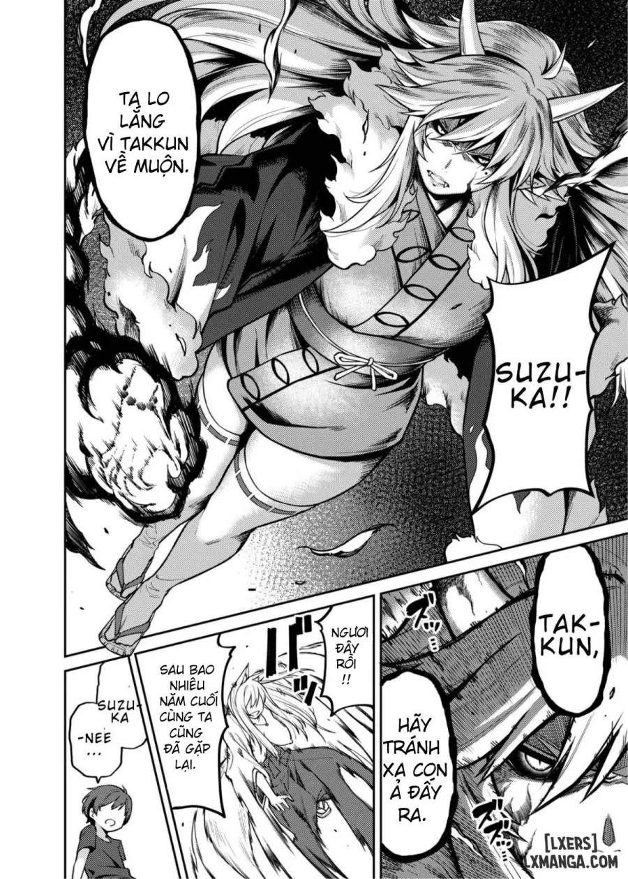 Takkun and the Fox Onee-san 