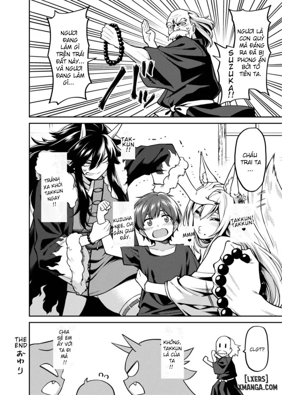 Takkun and the Fox Onee-san 