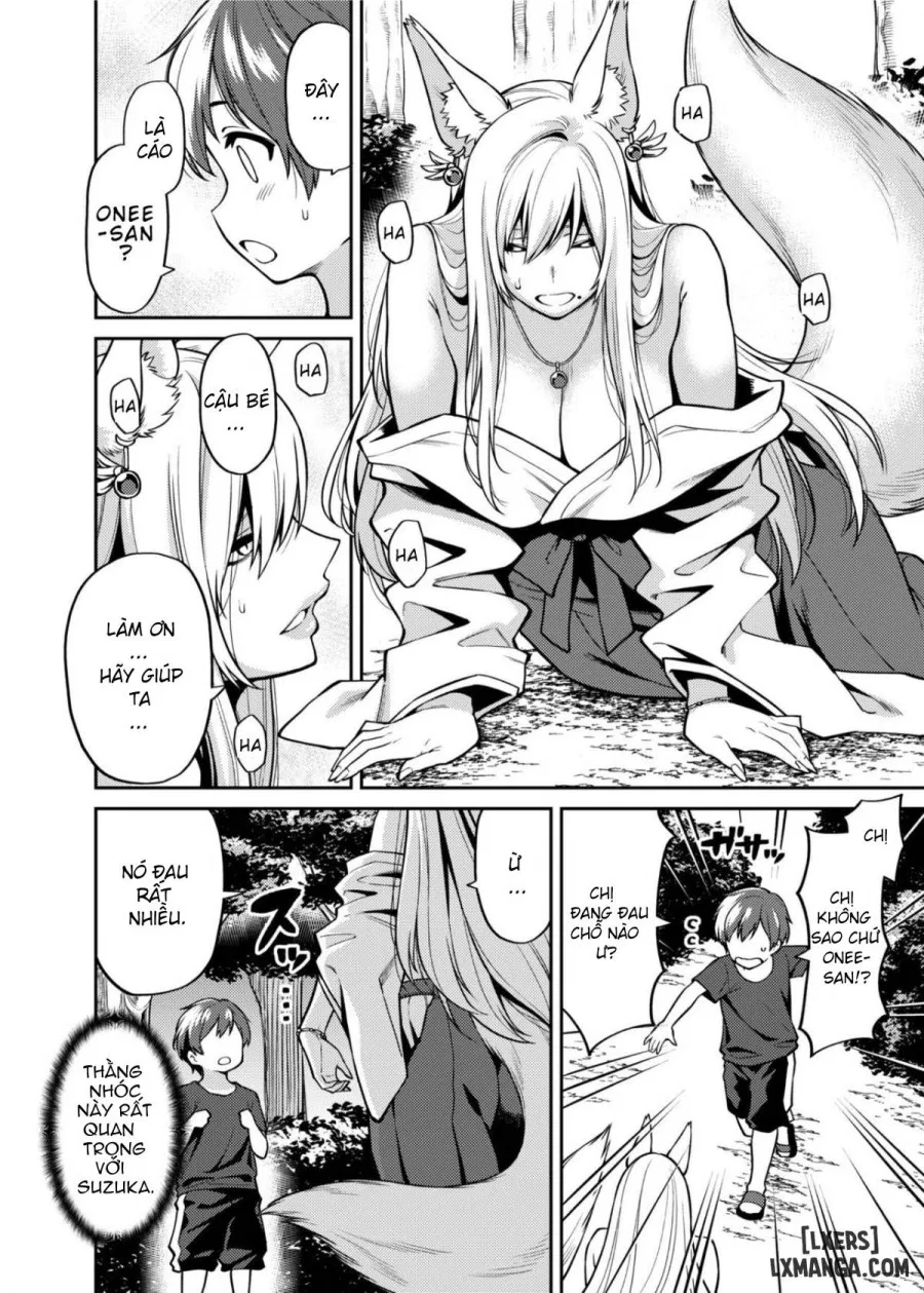 Takkun and the Fox Onee-san 