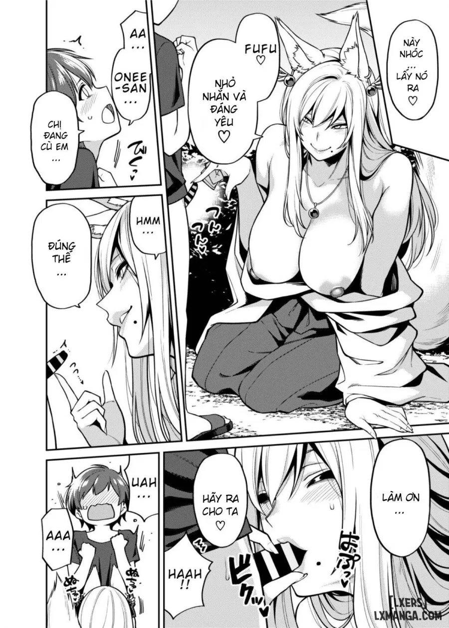 Takkun and the Fox Onee-san 