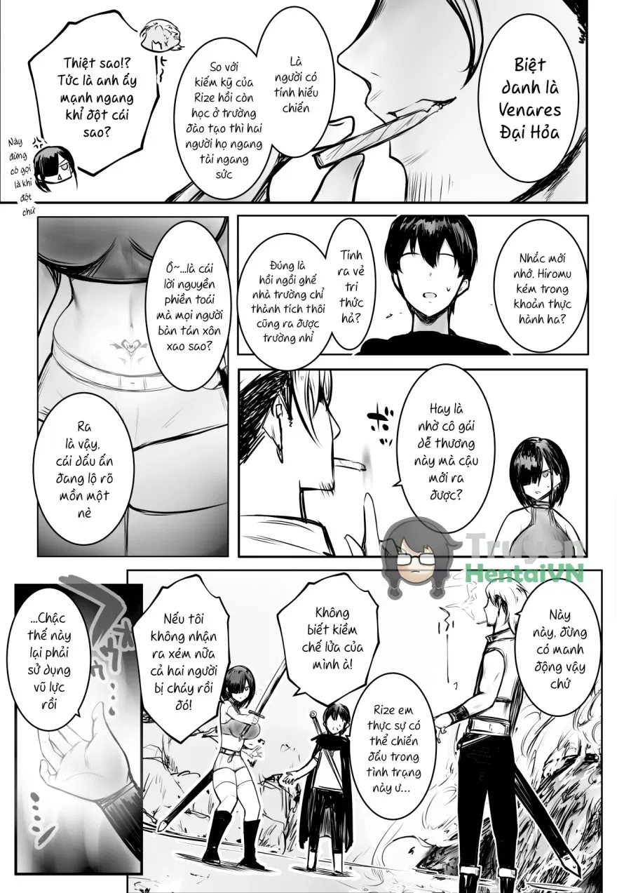 Onna Kishi Rize wa Koyoi mo Maotoko ni Dakareru 3 